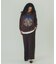 EMBROIDERY PRINT FRINGE SWEAT