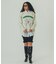 EMBROIDERY PRINT FRINGE SWEAT