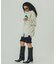 EMBROIDERY PRINT FRINGE SWEAT