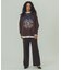 EMBROIDERY PRINT FRINGE SWEAT