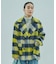 SHAGGY CHECK COAT