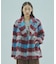 SHAGGY CHECK COAT