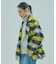 SHAGGY CHECK COAT