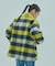 SHAGGY CHECK COAT
