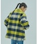 SHAGGY CHECK COAT