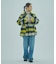 SHAGGY CHECK COAT