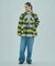SHAGGY CHECK COAT