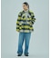 SHAGGY CHECK COAT