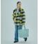 SHAGGY CHECK COAT