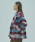 SHAGGY CHECK COAT