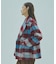 SHAGGY CHECK COAT