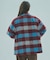 SHAGGY CHECK COAT