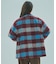 SHAGGY CHECK COAT
