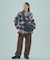 SHAGGY CHECK COAT