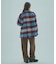 SHAGGY CHECK COAT
