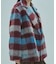 SHAGGY CHECK COAT