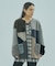 PATCHWORK FAUXFUR COAT