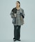 PATCHWORK FAUXFUR COAT