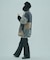 PATCHWORK FAUXFUR COAT