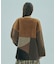 PATCHWORK FAUXFUR COAT