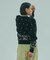 BEADS and SEQUIN EMBROIDERY KNIT TOP