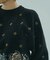 BEADS and SEQUIN EMBROIDERY KNIT TOP