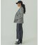 FLOWER PRINT CHECK SHIRT