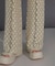 Flower lace pants