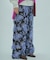 FLOWER JACQUARD PANTS