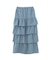 NYLON FRILL SKIRT