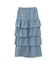NYLON FRILL SKIRT