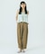 SLV.LESS GATHERED BLOUSE