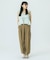SLV.LESS GATHERED BLOUSE