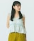 SLV.LESS GATHERED BLOUSE