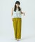 SLV.LESS GATHERED BLOUSE