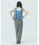 SLV.LESS GATHERED BLOUSE