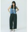 SLV.LESS GATHERED BLOUSE