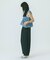 SLV.LESS GATHERED BLOUSE