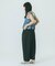 SLV.LESS GATHERED BLOUSE