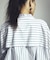 BACK OPEN STRIPE SHIRTS