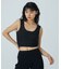 LAME KNIT BUSTIER