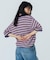 MULTI STRIPE POLO TOP