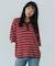 MULTI STRIPE POLO TOP