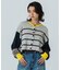 MULTI STRIPE KNIT CARDIGAN