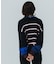 MULTI STRIPE KNIT CARDIGAN