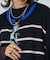 MULTI STRIPE KNIT CARDIGAN