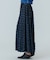 JACQUARD TUCK LONG SKIRT