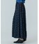 JACQUARD TUCK LONG SKIRT