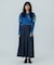 JACQUARD TUCK LONG SKIRT