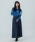 JACQUARD TUCK LONG SKIRT